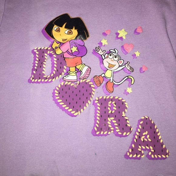 Nick Jr. Dora 2-piece pajamas set 3T - Picture 3 of 4